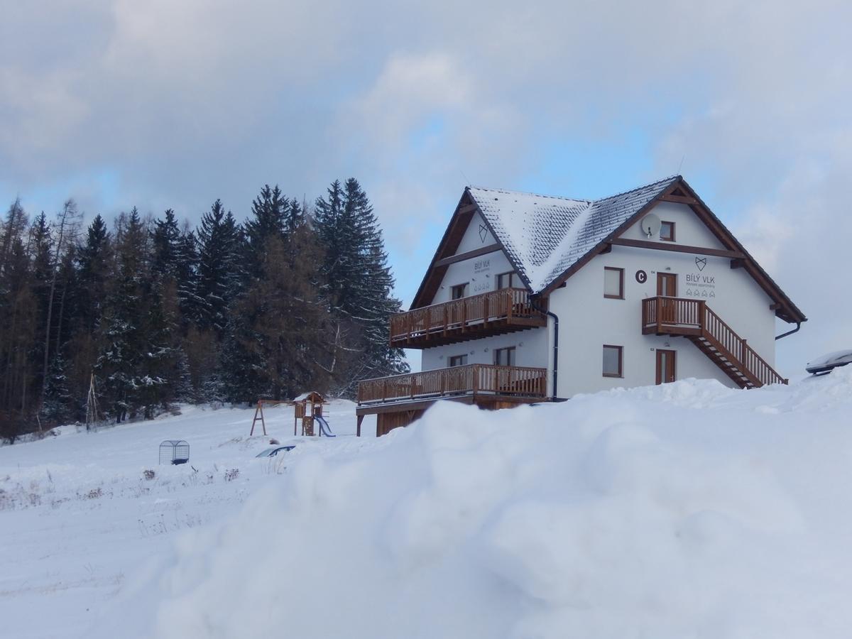 Horske Apartmany Bily Vlk Vaclavov u Bruntalu Exterior photo